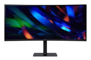 Монитор Acer CZ342CURVbmiphuzx 34'' 1000R, 21:9, VA, UHD, 0,5/1ms, 300cd, 180Hz, HDMI, DP, USB-C, USB, SPK, HAS