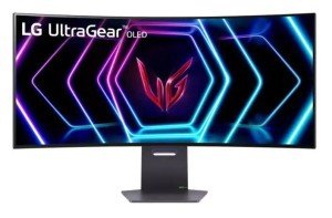 Монитор LG 39" 39GS95QE-B 800R, 21:9, OLED, UHD, 0,03ms, 275cd, 240Hz, HDMI, DP, USB, HAS