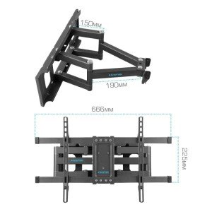 Кронштейн для телевизора Kromax CORBEL-8, 32"-75", макс. 55кг