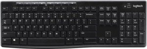 Беспроводная клавиатура K270 RUS BLACK/ WHITE 920-003058 LOGITECH