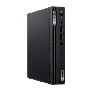 Мини-ПК Lenovo ThinkCentre M70q Tiny, Intel Core i3-12100T / 8 ГБ DDR4 / 256 ГБ SSD / Intel UHD Graphics / Windows 11 Pro / Клавиатура, мышь, черный (11T300AQUM)