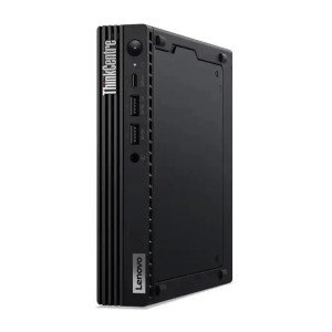 Мини-ПК Lenovo ThinkCentre M70q Tiny, Intel Core i3-12100T / 8 ГБ DDR4 / 256 ГБ SSD / Intel UHD Graphics / Windows 11 Pro / Клавиатура, мышь, черный (11T300AQUM)