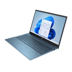 Ноутбук HP Pavilion 15-eh3048ci, 15.6" (1920x1080) IPS/AMD Ryzen 7 7730U/16 ГБ DDR4/512 ГБ SSD/AMD Radeon Graphics/Без системы, Бирюзовый (8F5H9EA)