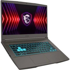 MSI Thin 15 B12VE-1865XRU i5-12450H 8Gb SSD 512Gb NVIDIA RTX 4050 для ноутбуков 6Gb 15,6 FHD IPS Cam 52.4Вт*ч Free DOS Серый 9S7-16R831-1865