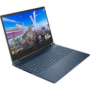 Ноутбук HP Victus 16-r1075ci, 16.1" (1920x1080) IPS 144 Гц/Intel Core i5-14450HX/16 ГБ DDR5/1024 ГБ SSD/NVIDIA GeForce RTX 4060 для ноутбуков (8 Гб)/Без системы, Синий (A74LYEA)