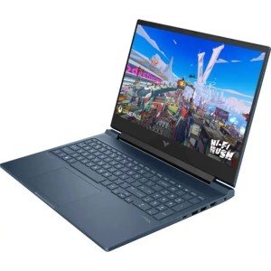 Ноутбук HP Victus 16-r1075ci, 16.1" (1920x1080) IPS 144 Гц/Intel Core i5-14450HX/16 ГБ DDR5/1024 ГБ SSD/NVIDIA GeForce RTX 4060 для ноутбуков (8 Гб)/Без системы, Синий (A74LYEA)