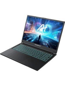 Ноутбук Gigabyte G6 MF, 16" (1920x1200) IPS 165 Гц/Intel Core i7-13620H/16 ГБ DDR5/512 ГБ SSD/NVIDIA GeForce RTX 4050 для ноутбуков (6 Гб)/Без системы, Черный (MF-H2KZ893KD)