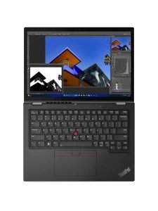 Ноутбук Lenovo ThinkPad L13 2-in-1 Gen 5, 13.3" (1920x1200) IPS/Intel Core Ultra 5 135U/16 ГБ DDR5/512 ГБ SSD/Intel Graphics/Windows 11 Pro (English), Черный (21LNA02DCD)