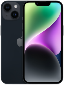 Смартфон Apple iPhone 14 256GB Global (256 ГБ, Чёрный, Global, 6 ГБ, nanoSim+eSim)