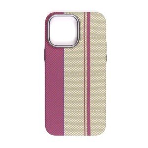 Чехол карбоновый LuxoLife для iPhone 15 Pro (Бордовый) Чехол карбоновый LuxoLife для iPhone 15 Pro (Бордовый)