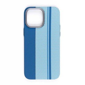 Чехол карбоновый LuxoLife для iPhone 15 Pro (Сине-голубой) Чехол карбоновый LuxoLife для iPhone 15 Pro (Сине-голубой)