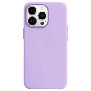 Чехол силиконовый матовый для iPhone 14 Pro (Лаванда) Чехол силиконовый матовый для iPhone 14 Pro (Лаванда)