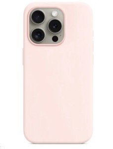 Чехол силиконовый MagSafe для iPhone 15 Pro (Нежно-Розовый) Чехол силиконовый MagSafe для iPhone 15 Pro (Нежно-Розовый)