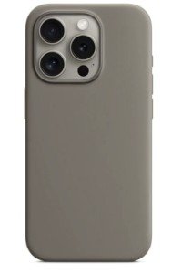 Чехол силиконовый MagSafe для iPhone 15 Pro (Серый) Чехол силиконовый MagSafe для iPhone 15 Pro (Серый)