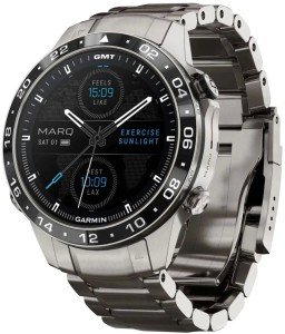 Умные часы GARMIN MARQ AVIATOR (GEN 2), серебристый Умные часы GARMIN MARQ AVIATOR (GEN 2), серебристый