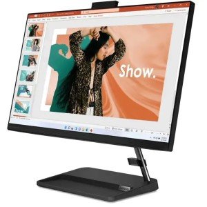 Моноблок Lenovo IdeaCentre 3 24IAP7, 23.8" (1920x1080) IPS / Intel Core i7-13620H / 16 DDR4 / 1024 ГБ SSD / Intel UHD Graphics / Без ОС / Клавиатура, мышь, Черный (F0GH01BQRK)