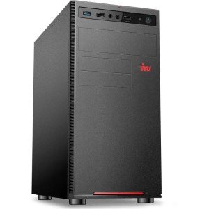Системный блок iRU Home 310H6SE, Intel Core i7-12700 / 16 ГБ DDR4 / 512 ГБ SSD / Intel UHD Graphics / Без ОС, черный (2023064)