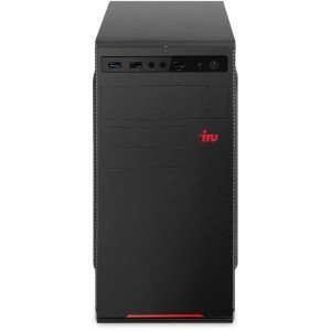 Системный блок iRU Home 310H6SE, Intel Core i7-12700 / 16 ГБ DDR4 / 512 ГБ SSD / Intel UHD Graphics / Без ОС, черный (2023064)