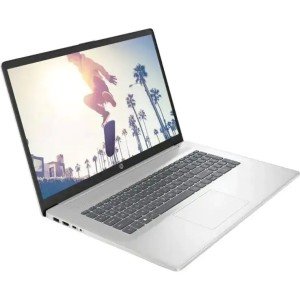 Ноутбук HP 17-cp2162ng, 17.3" (1920x1080) IPS/AMD Ryzen 5 7520U/8 ГБ DDR5/512 ГБ SSD/AMD Radeon Graphics/Без системы, Серебристый (9W1X8EA)