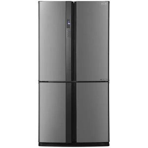 Холодильник трехкамерный Sharp SJ-EX98FSL Hybrid Cooling