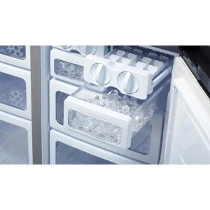Холодильник трехкамерный Sharp SJ-EX98FBE Hybrid Cooling