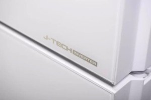 Холодильник трехкамерный Sharp SJ-GX98PWH Hybrid Cooling