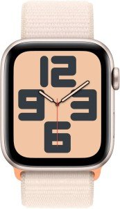 Умные часы Apple Watch Series SE 2023 Gen 2 44mm Aluminium Case, Starlight/Starlight Sport Loop