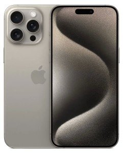 Смартфон Apple iPhone 15 Pro Max 256Gb Natural Titanium (Натуральный титан) nanoSIM+eSIM Смартфон Apple iPhone 15 Pro Max 256Gb Natural Titanium (Натуральный титан) nanoSIM+eSIM
