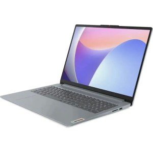 Ноутбук Lenovo IdeaPad Slim 3 15IAN8, 15.6" (1920x1080) TN/Intel Core i3-N305/4ГБ LPDDR5/256ГБ SSD/UHD Graphics/Без ОС, серый (82XB0061UE)