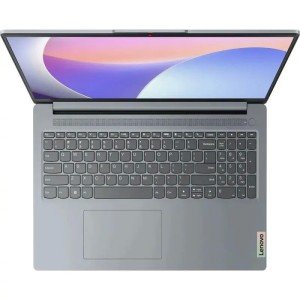 Ноутбук Lenovo IdeaPad Slim 3 15IAN8, 15.6" (1920x1080) TN/Intel Core i3-N305/4ГБ LPDDR5/256ГБ SSD/UHD Graphics/Без ОС, серый (82XB0061UE)