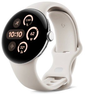 Смарт-часы Google Pixel Watch 3 41mm Polished Silver Aluminum Case/Porcelain Active Band Смарт-часы Google Pixel Watch 3 41mm Polished Silver Aluminum Case/Porcelain Active Band