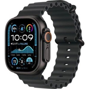 Умные часы Apple Watch Ultra 2 (2024) 49mm Titanium Case with Ocean Band, Black MX4P3 Умные часы Apple Watch Ultra 2 (2024) 49mm Titanium Case with Ocean Band, Black MX4P3