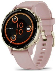Часы Garmin Venu 3s, золотой/розовый Часы Garmin Venu 3s, золотой/розовый