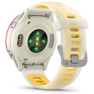Умные часы Garmin Forerunner 570 - 42mm Raspberry Aluminium with Translucent Bone/Mango Band (010-02970-02)