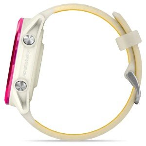 Умные часы Garmin Forerunner 570 - 42mm Raspberry Aluminium with Translucent Bone/Mango Band (010-02970-02)