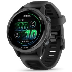 Умные часы Garmin Forerunner 570 - 42mm Slate Grey Aluminium with Translucent Black/Black Band (010-02970-00)