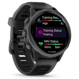 Умные часы Garmin Forerunner 570 - 42mm Slate Grey Aluminium with Translucent Black/Black Band (010-02970-00)