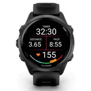Умные часы Garmin Forerunner 570 - 42mm Slate Grey Aluminium with Translucent Black/Black Band (010-02970-00)