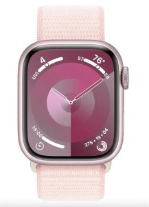 Умные часы Apple Watch Series 9 GPS 45mm Aluminium Case with Pink Loop Band Умные часы Apple Watch Series 9 GPS 45mm Aluminium Case with Pink Loop Band