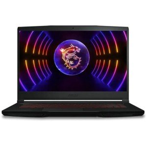 Ноутбук MSI GF63 12UCX-1037XRU, 15.6" (1920x1080) IPS 144Гц/Intel Core i5-12450H/16ГБ DDR4/256Б SSD/GeForce RTX 2050 4ГБ/Без ОС, черный (9S7-16R821-1037)