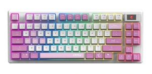 Клавиатура GAMING RU FORGE GK600 TKL W VIOLET RU MSI Клавиатура GAMING RU FORGE GK600 TKL W VIOLET RU MSI