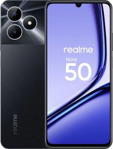 Смартфон Realme Note 50, 4/256 ГБ, Black, черный Смартфон Realme Note 50, 4/256 ГБ, Black, черный