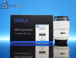 Объектив Sirui 23mm F1.2 Sony E Белый