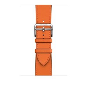 Ремешок Apple Watch Herm?s - 45mm Swift Leather Single Tour, Orange (оранжевый) Ремешок Apple Watch Herm?s - 45mm Swift Leather Single Tour, Orange (оранжевый)