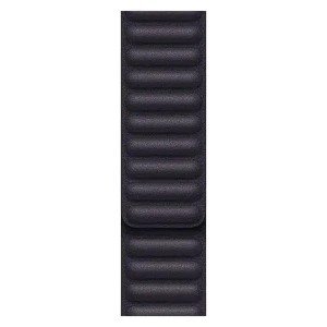 Ремешок Apple Watch 45mm Midnight Leather Link Ink S/M (MP873) Ремешок Apple Watch 45mm Midnight Leather Link Ink S/M (MP873)