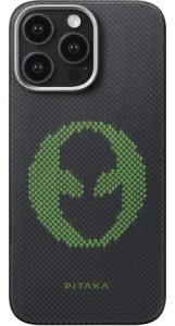 Чехол Pitaka Aries Tactile Woven Case для iPhone 16 Pro Max, Alien (KI1601ALP) Чехол Pitaka Aries Tactile Woven Case для iPhone 16 Pro Max, Alien (KI1601ALP)
