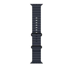 Ремешок Apple Watch 49мм Navy Ocean Band - Black Titanium Finish (MYPA3) Ремешок Apple Watch 49мм Navy Ocean Band - Black Titanium Finish (MYPA3)