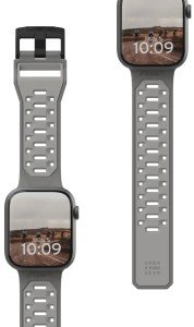 Силиконовый ремешок UAG Civilian Silicone Strap для Apple Watch 44/45/46/49мм, титан (194002113636)