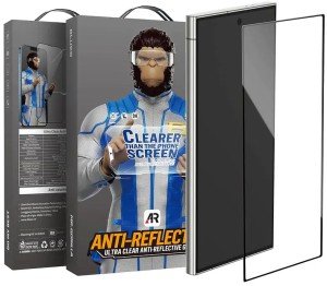 Защитное стекло BlueO для Galaxy S25+ AR Anti-reflective (ультра-прозрачное), черное Защитное стекло BlueO для Galaxy S25+ AR Anti-reflective (ультра-прозрачное), черное