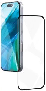 Защитное стекло VLP для iPhone 16/15 2.5D, черная рамка (1061003) Защитное стекло VLP для iPhone 16/15 2.5D, черная рамка (1061003)
